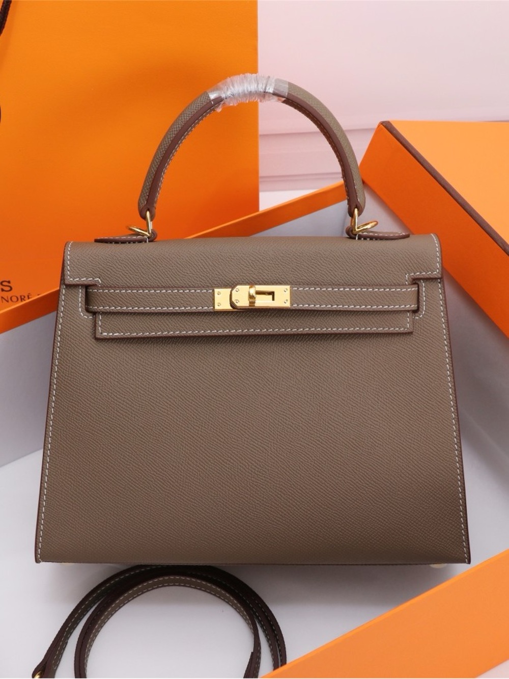 Hermès brown Birkin 35 Bag